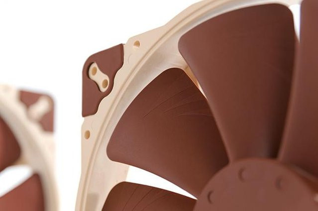 Noctua NF-A20 PWM Gehäuselüfter in Beige und Braun mit 200 mm Durchmesser - Bild 2