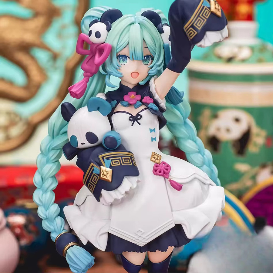 Bandai Anime Nette Virtuelle Sänger Mädchen Figur, Puppe, Mehrfarbig - Bild 4