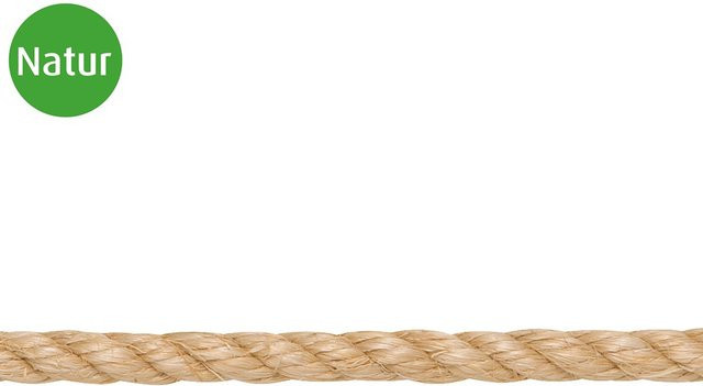 Conacord Sisal Seil gedreht Ø 8 mm Naturfarben Meterware - Bild 1