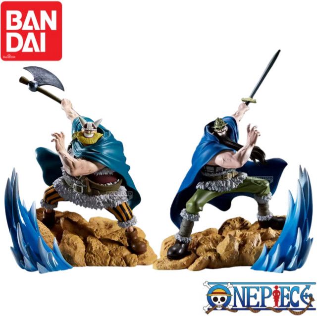 Bandai Banpresto One Piece Dorry Brogy Anime Actionfigur Modell Figurine - Bild 1