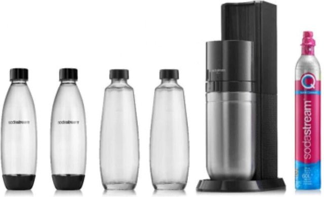 SodaStream DUO Vorteils-Pack in Titan mit 4 Flaschen - Bild 1