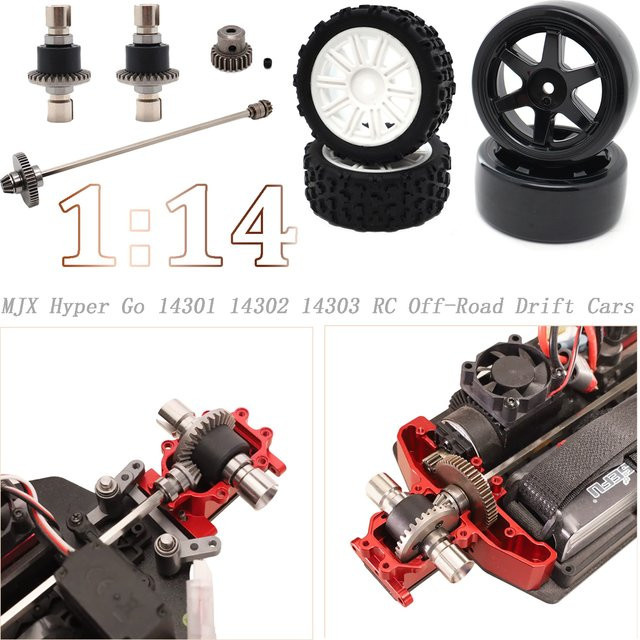 MJX RC Off-Road Drift Tire, Gummireifen, 1:14, Zubehör - Bild 1