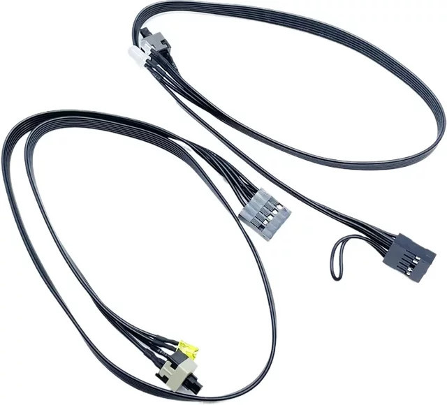 HP Motherboard 9 Pin zu PC Power Button Switch Kabel mit LED-Anzeige in Schwarz für HP 280 400 600 800 G1 G2 G3 SFF - Bild 1