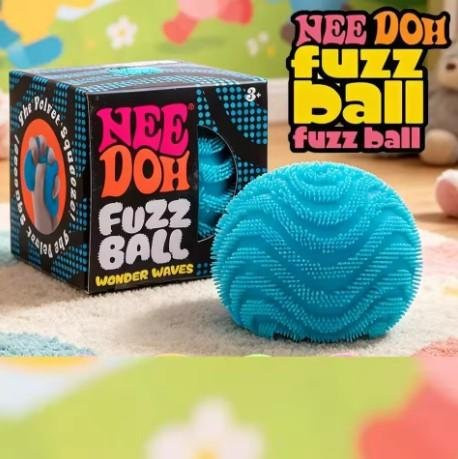 NeeDoh Fuzz Ball Katzen-Serie, Schreibtischdekoration, Stressabbau-Spielzeug, Lustiger Weicher Druckball - Bild 1