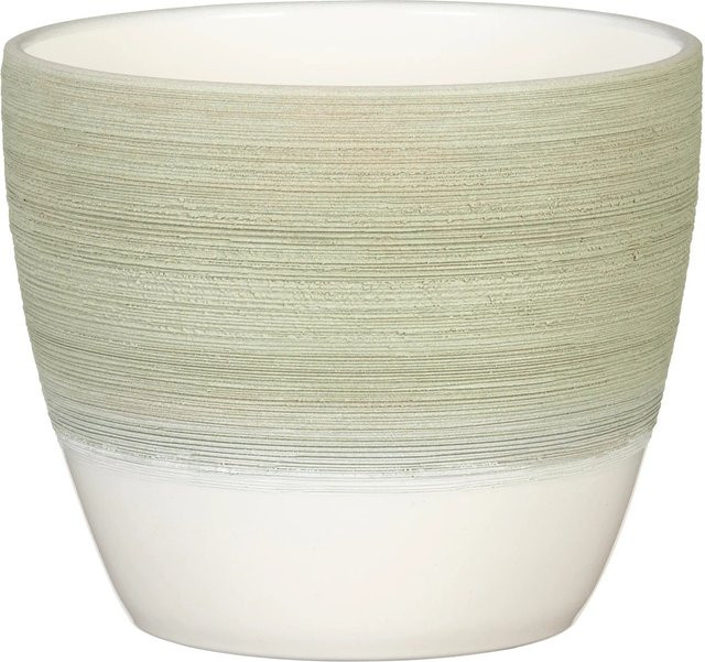 Scheurich Übertopf 950 Hellgrün Durchmesser: 11 cm, Höhe: 9,5 cm - Bild 1