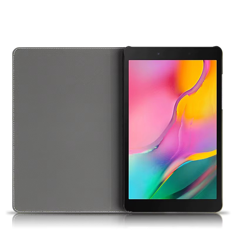 AJIUYU Standhülle für Samsung Galaxy Tab A 8.0 2019 SM-T290 SM-T295 SM-T297 Schutzhülle in Blau und Grau - Bild 4
