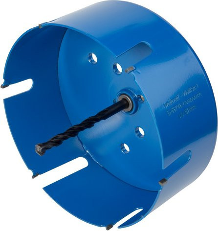 Wolfcraft Lochsäge mit Hartmetallspitze in Blau, Durchmesser: 15,2 cm - Bild 1