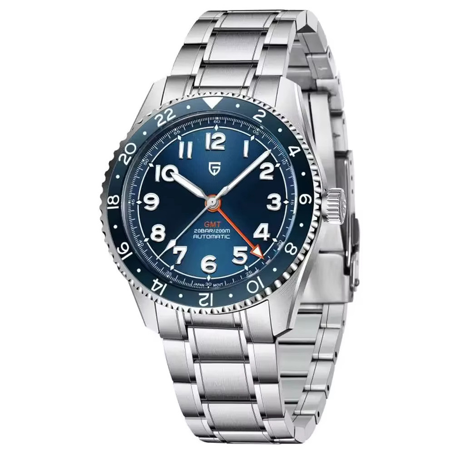 PAGANI DESIGN Armbanduhr GMT, Automatik, Edelstahl, 40 mm, Herren - Bild 7