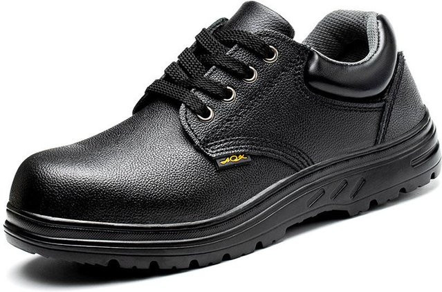 Avant-garde Arbeitsschutzschuhe für Herren aus Leder, schwarz, Größe 46 - Bild 1