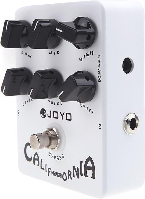 Joyo JF-15 California Sound Distortion Gitarreneffektpedal True Bypass Schwarz - Bild 1