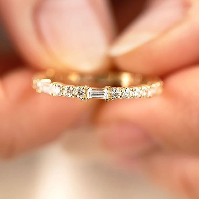 Huitan Mode Midi-Ringe, Zirkonia, Gold, Damen - Bild 1