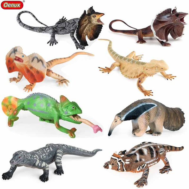 Oenux Komodo-Drachen-Chamäleon-Actionfigur, Tiere - Bild 1