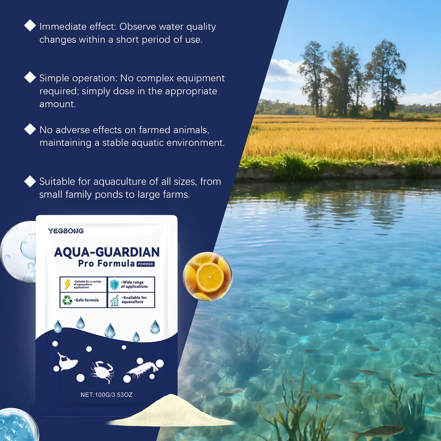 Aqua Guardian Wasserklärer-Pulver für Aquarium und Teich zur schnellen Klärung und Geruchsentfernung - Bild 5