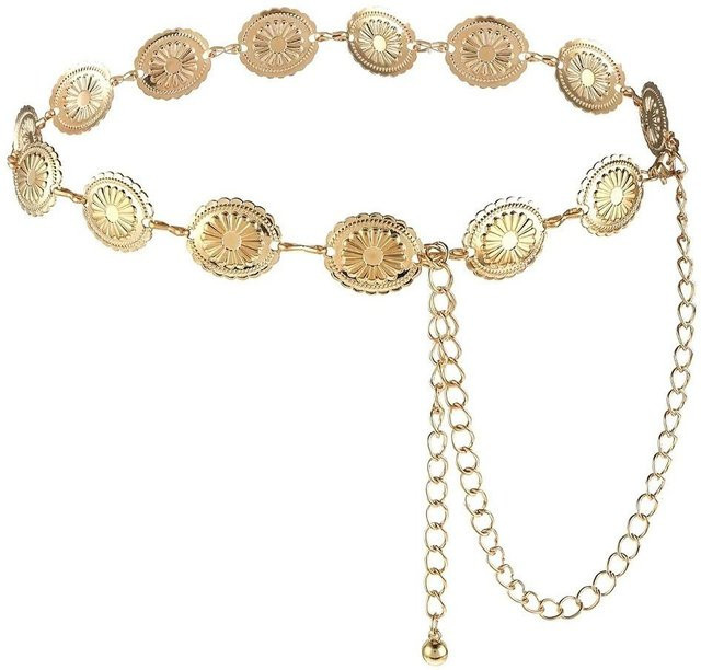 xianyou Kettengürtel, Gold Silber, Damen - Bild 1
