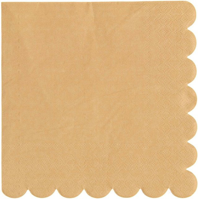 Rico Design Servietten aus Kraftpapier in Braun und Sand - Bild 1