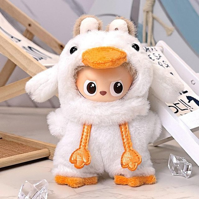 Labubu 4.0 Die Monster Wald Märchen Serie, Plüsch Ente, Puppen Zubehör, ab 14 Jahren - Bild 1
