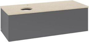 V&B Waschtischunterschrank Antao ohne Frontstruktur, lackiert, B/T/H: 120 x 36 x 50 cm - Bild 1