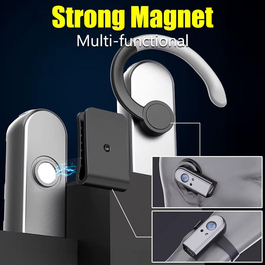 Heinast Mini-Stirnlampe mit COB-LED und Touch-Bedienung, silberfarben, wiederaufladbar - Bild 4