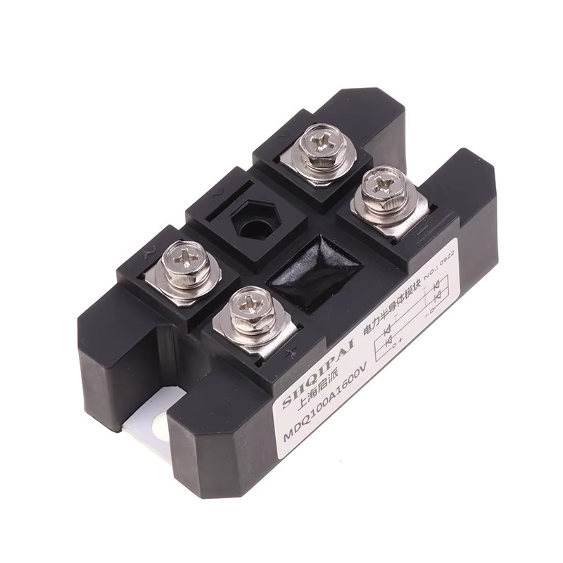 MDQ 1-Phasen-Brückengleichrichter Diode im schwarzen Metallgehäuse, 100 A, 1600 V - Bild 3