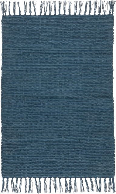 Mömax Fleckerlteppich Julia 2 Patchwork Teppich Dunkelblau B: 70 cm, T: 130 cm - Bild 1