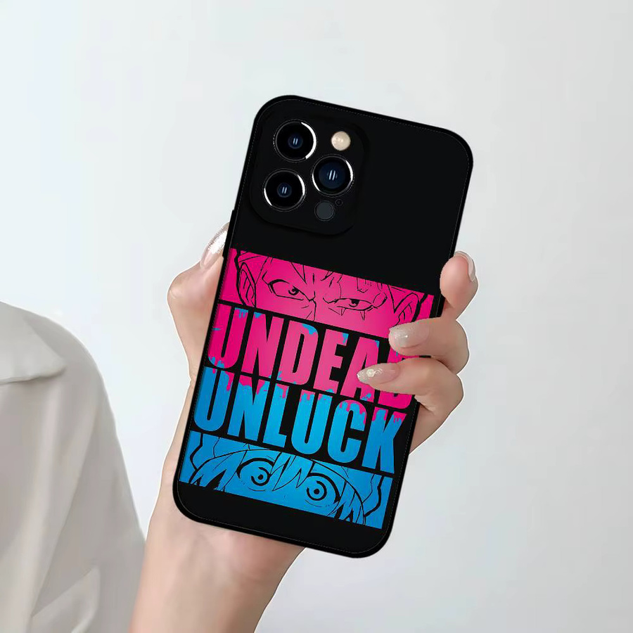 U-Undead Unluck Handyhülle für iPhone 15, 16, 17 Pro Max und weitere Modelle, Mehrfarbig - Bild 2