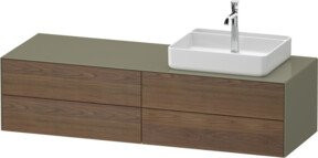 Duravit Waschtischunterschrank White Tulip in White, B/T: 160 x 55 cm - Bild 1