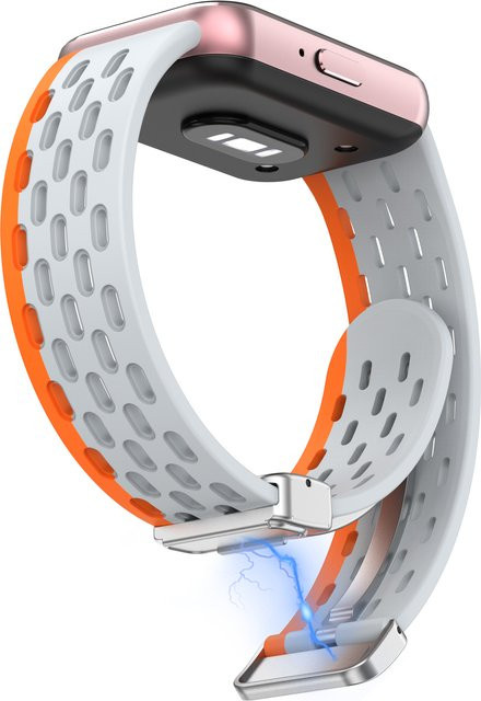 EIMO Uhrenarmband Silikon, Magnetschlaufe, Samsung Galaxy Fit 3, Unisex - Bild 1
