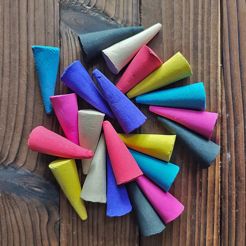 YXYMCF Räucherkegel Set mit Sandelholz, Lavendel und Jasmin, 100 g, Multicolor - Bild 3