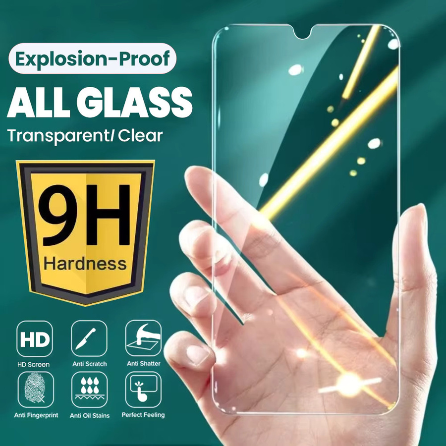 2 Stück HD 9H gehärtetes Glas für Realme Note 60 4G, Full Cover Displayschutzfolie, transparent - Bild 2