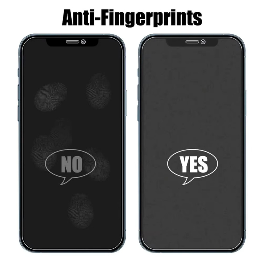 3er-Set SFHOMIE Matte Full Screen Protektoren für iPhone 11 12 13 14 15 Pro Max Plus XS XR in Transparent - Bild 3