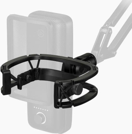 Elgato Wave Shock Mount Mikrofon-Stoßhalterung in Schwarz mit Außengewinde 5/8, 3/8 und 1/4 Zoll - Bild 1