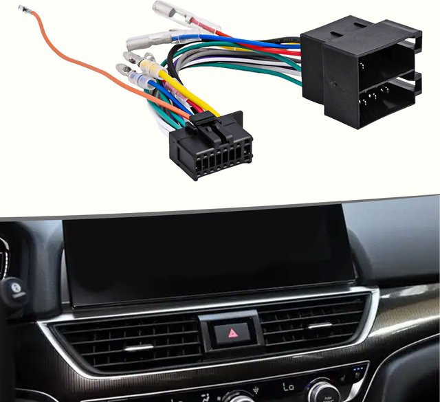 Pioneer 16 Pin ISO Kabeladapter für Auto Stereo Radio und CD-Player DEH/MVH in Multicolour - Bild 1