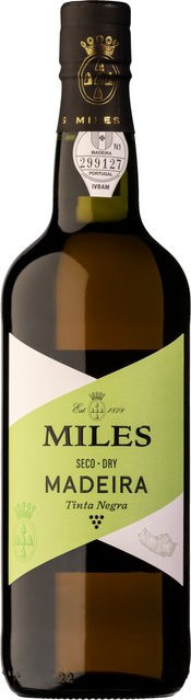 Miles Madeira Finest Dry 3 Years, Likörwein, trocken, 0,75 l - Bild 1
