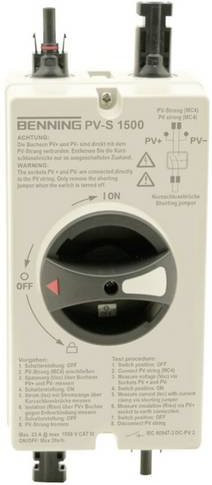 Benning PV-S 1500 Photovoltaik-Messgerät in Weiß - Bild 1