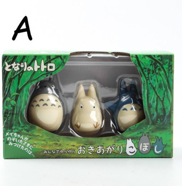 DigitalZone Mein Nachbar Totoro Figuren, Miniatur Dekor, Grau - Bild 1