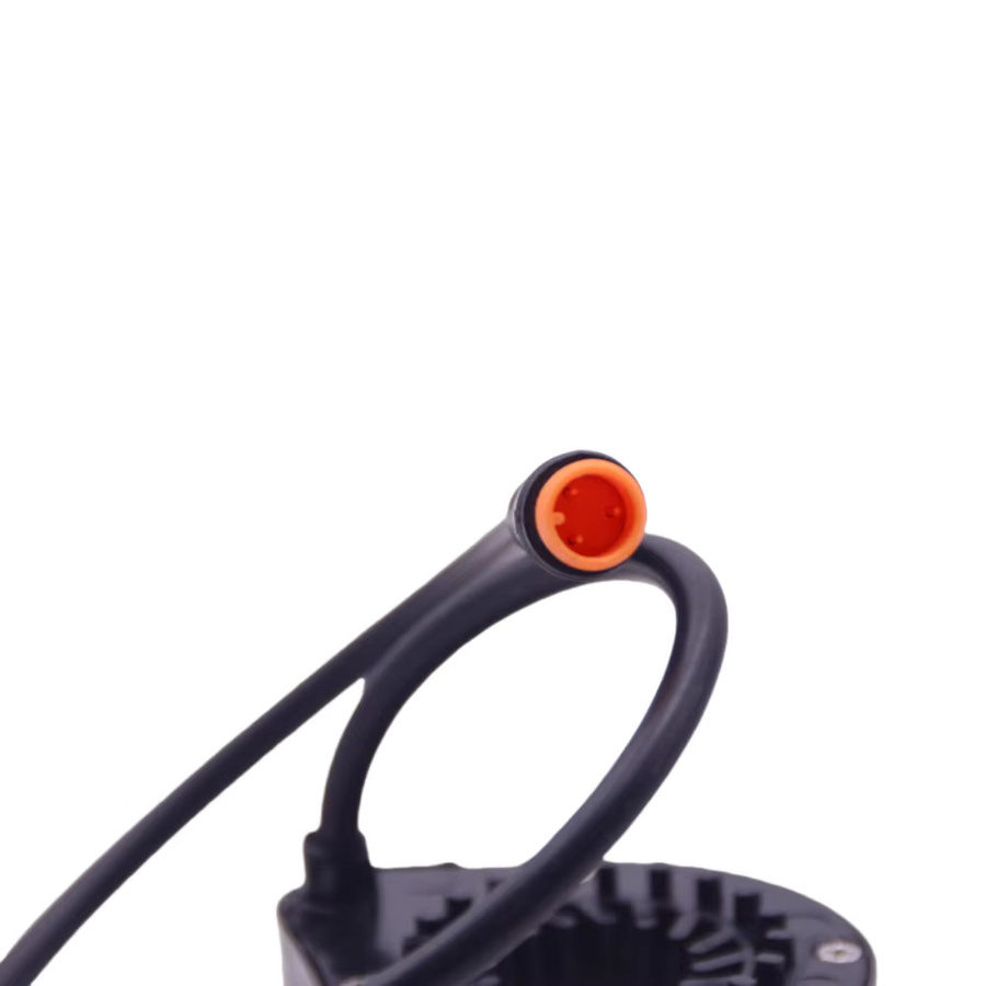 GUSTAVO E-Bike PAS-Sensor mit 12 Magneten, Dual Hall-Sensor, Pedal-Assist-Sensor in Schwarz mit SM-Stecker/3-PIN wasserdichtem Stecker - Bild 2
