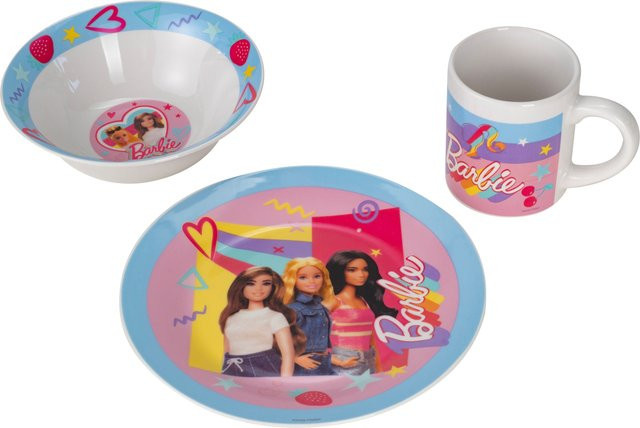Barbie Frühstücksset in Multicolour - Bild 1