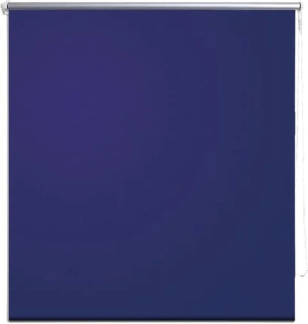 vidaXL Verdunkelungsrollo Blau, thermoisolierend, B/H: 120 x 230 cm - Bild 1