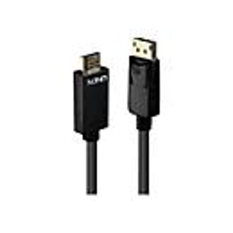 Lindy DisplayPort auf HDMI Adapterkabel Schwarz 2,00 m - Bild 3