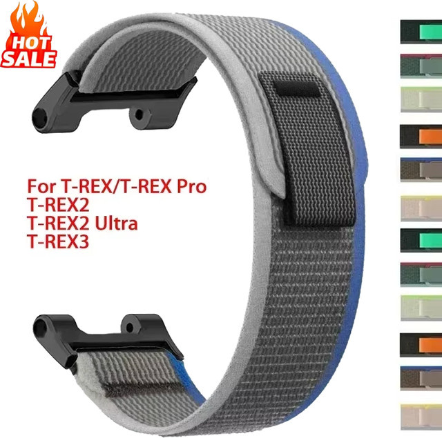OAKCHARM Uhrenarmband Nylon, Schwarz, Trail Loop für Amazfit T-REX 3 - Bild 1