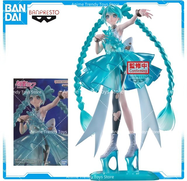 BANPRESTO Hatsune Miku Clearluxe Emerald Gem Anime Figur - Bild 1