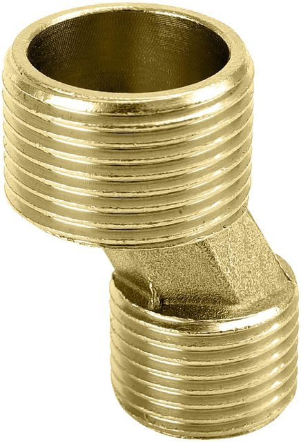 Vainlla Souffle Duscharmatur-Winkelverbinder aus Messing in Beige und Gold - Bild 1