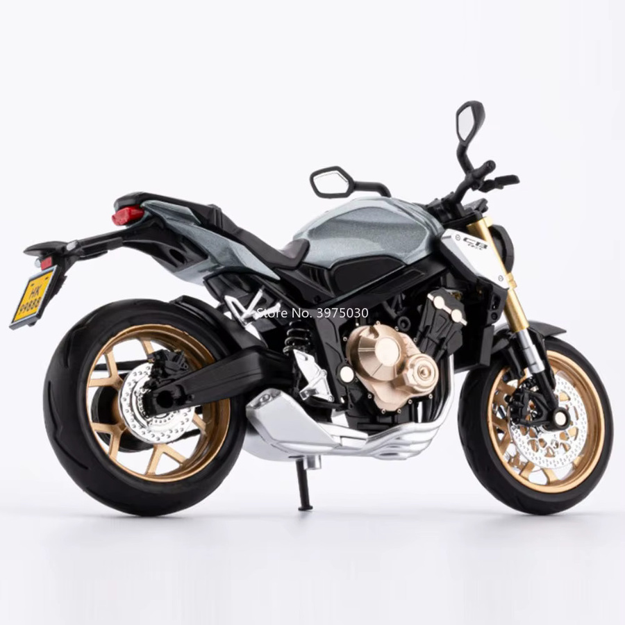 MAKEDA Honda CB650 Suzuki Hayabusa Motorräder, Miniaturmodelle, 1:12, mit Licht und Musik - Bild 4