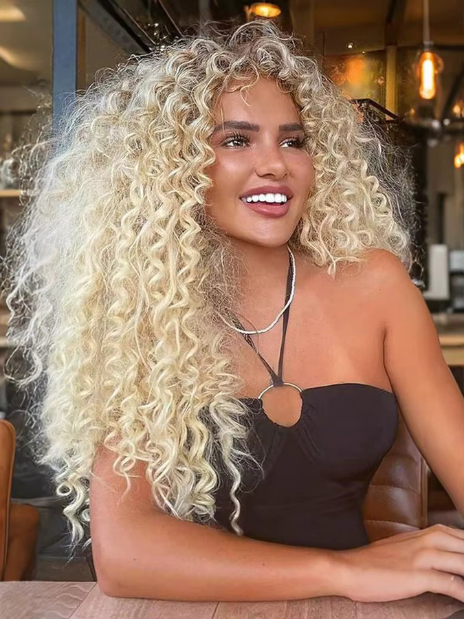 Bewill GoGo Curl Häkelhaar, Blond, Lockig, Synthetisch - Bild 5