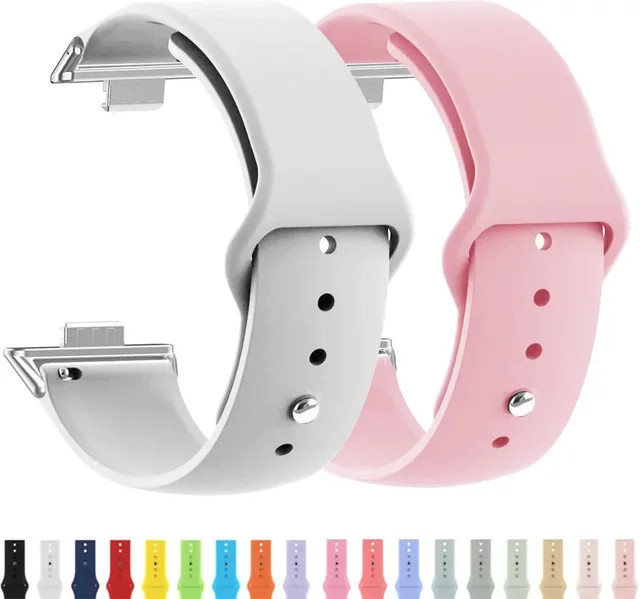 CAOWTAN Uhrenarmband Silikon, Schwarz, Unisex - Bild 1