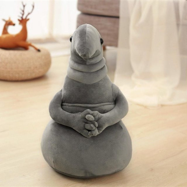 Yiran Health & Beauty Alien Plüschpuppe, Stoffpuppe, Grau - Bild 1