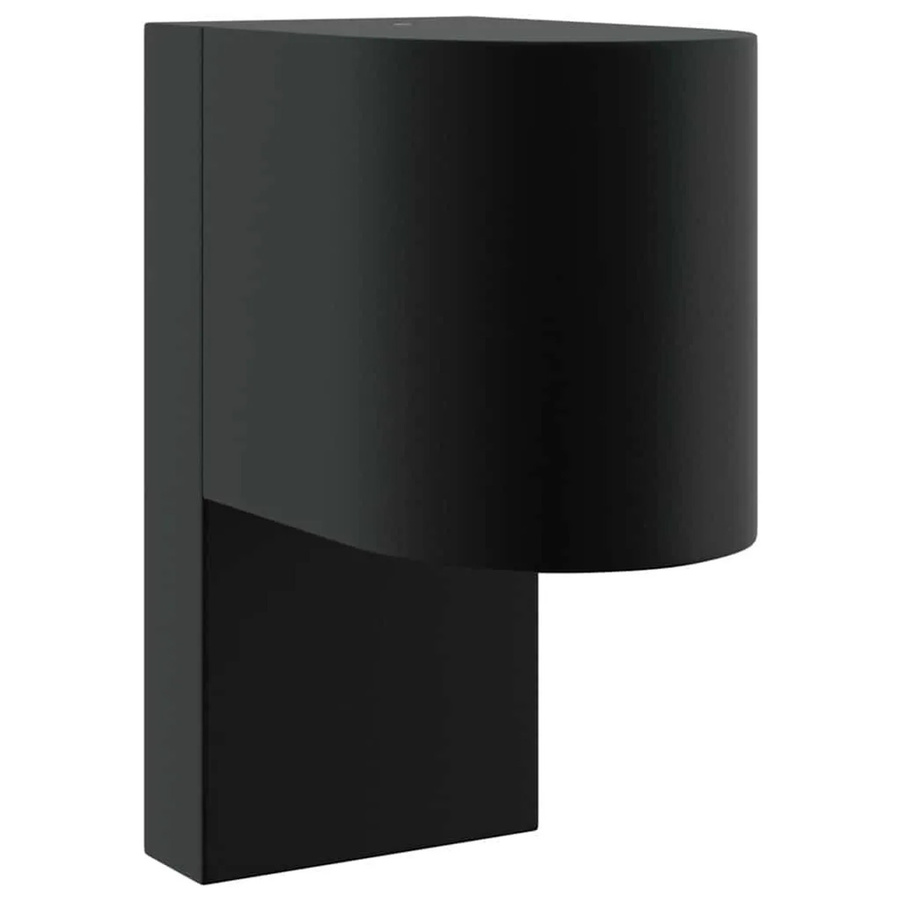 vidaXL Außenwandleuchte Schwarz aus Edelstahl für Garten und Terrasse, IP44, GU10 - Bild 2