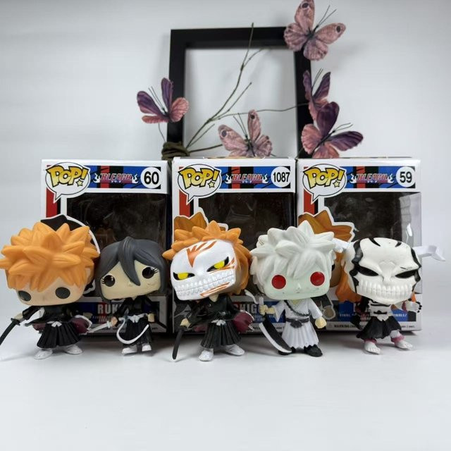 Funko Pop Anime-Figur Ichigo Kurosaki Todesgott Kostümmodell aus Vinyl - Bild 1