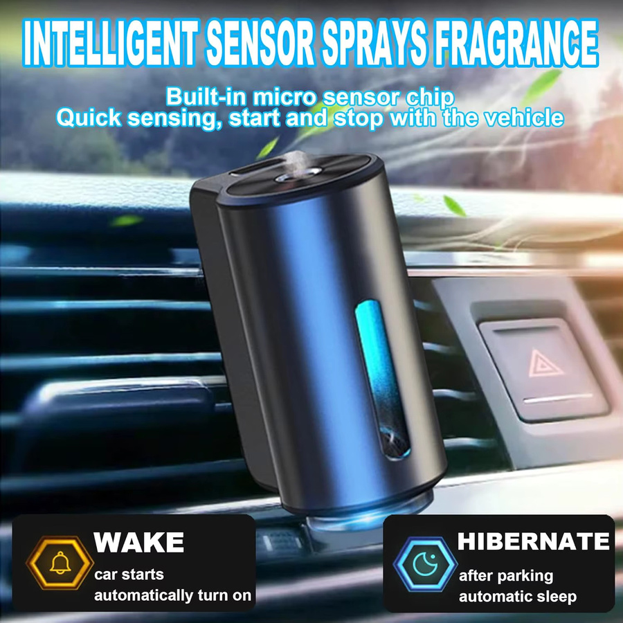 XMSJ Wiederaufladbarer Auto-Aroma-Diffusor mit ätherischem Öl und drei einstellbaren Modi - Bild 3