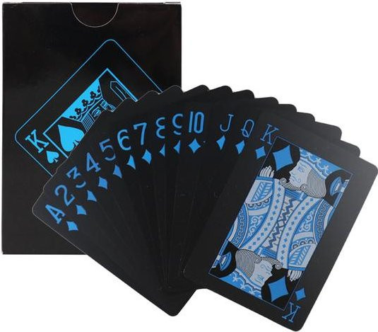 Binchi Keji Travel Kartenspiel, Schwarz, Kunststoff, 54-teiliges Set - Bild 1